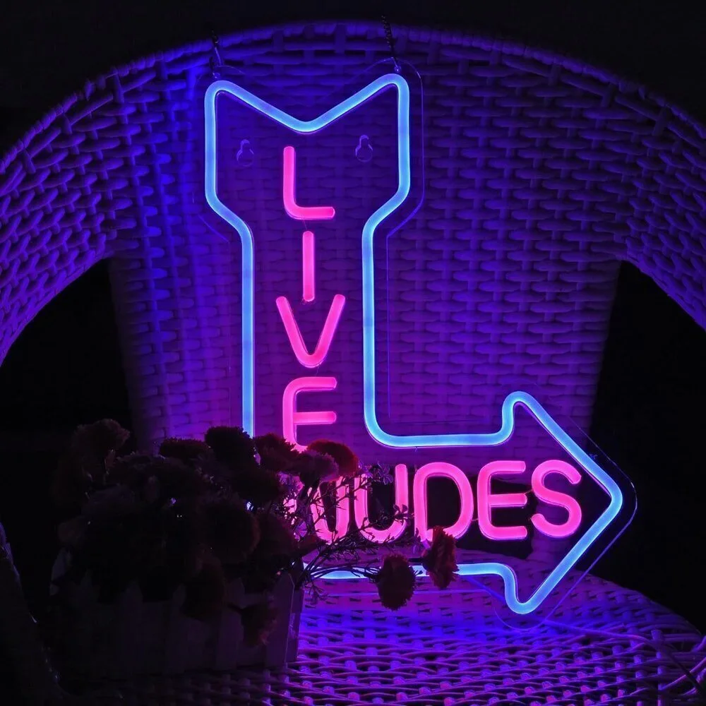 No Brand neon sign